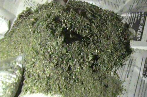 На Полтавщині поліцейські вилучили близько 30 кг коноплі 