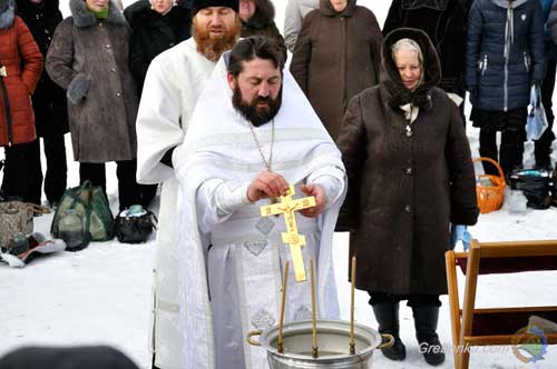 На Водохреще у Гребінці освятили воду