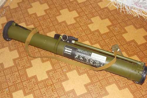 Мешканець Полтавщини прихопив із зони АТО гранатомет