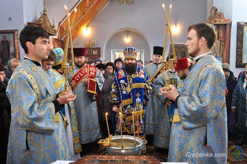 На честь Стрітення у Гребінківському храмі пройшло святкове Богослужіння