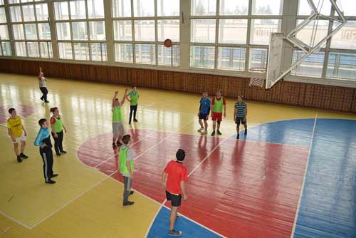 У Гребінці пройшла районна першість з баскетболу