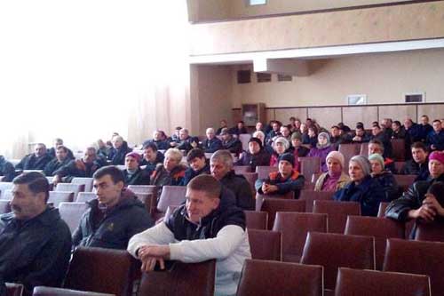 Поліція Гребінківщини виступила зі звітом перед трудовим колективом