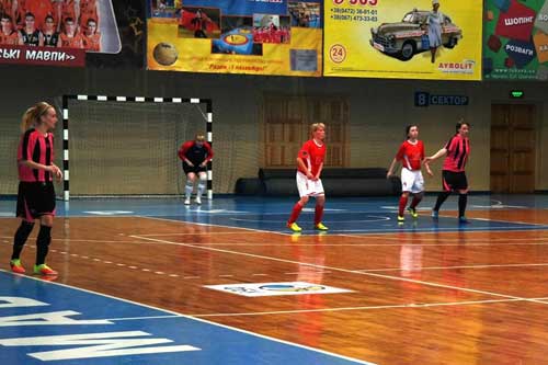 Гребінчанки боролися за першість із футзалу серед жінок