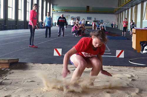 У Гребінці пройшли змагання за першість району з легкої атлетики
