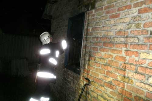 На Полтавщині горіла літня кухня