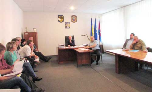 Начальник поліції Гребінківщини взяв участь у нараді в РДА