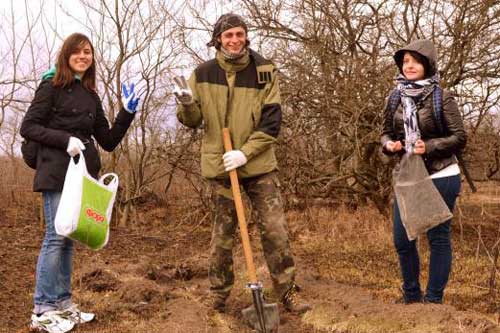 На Пирятинщині почали відновлювати правічний дубовий ліс