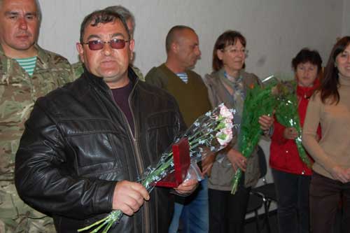 Гребінчанину - воїну АТО вручили медаль "Захиснику вітчизни"