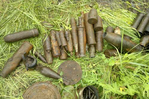 На Полтавщині піротехніки знешкодили 44 одиниці боєприпасів часів минулих війн