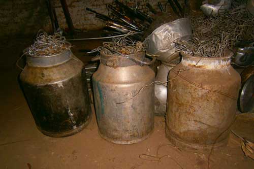 Пирятинець хотів «переплавити» на гривні викрадений алюміній