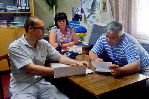 Інспектор Гребінківського відділу поліції зустрівся з представниками відділу освіти молоді та спорту