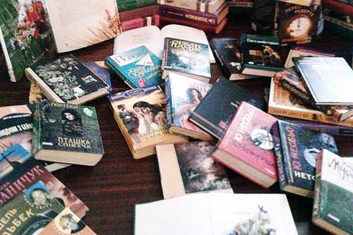 У бібліотеці Гребінки проходить акція «Подаруй книгу»