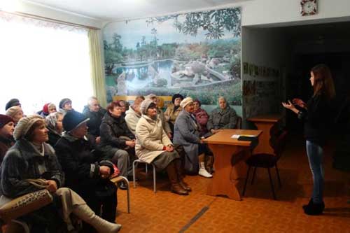 У Гребінці для студентів Університету третього віку працівники БПД провели семінар