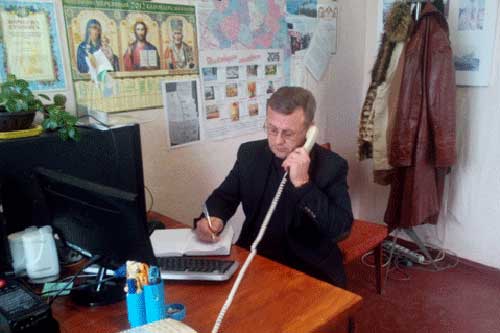 У форматі "Година запитань" з мешканцями Гребінківщини спілкувався очільник поліції