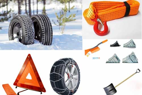 Полтавські водії взимку повинні возити з собою близько 20 предметів