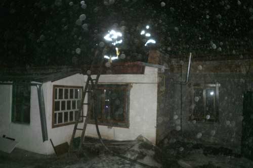 У Пирятині горів приватний будинок