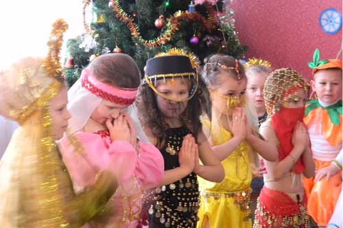 У дошкільних навчальних закладах Гребінківщини пройшли новорічні ранки