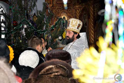 Різдвяне богослужіння відслужили в Гребінці 