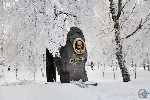 До Дня Соборності України у Гребінці поклали квіти до пам'ятника Тарасу Шевченку