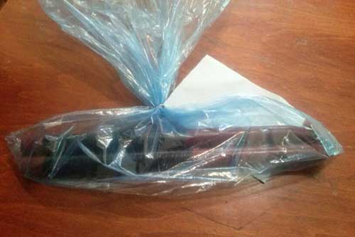 43-річного полтавського ніндзя затримали на Пирятинщині з нунчаками