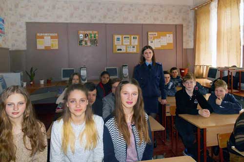 Для школярів Гребінківщини поліція провела виховну годину