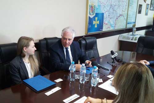 Полтавщину відвідав директор Європейської Академії Берліну Екерт Штратеншульте