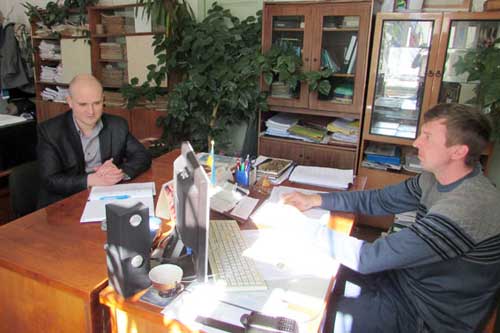 Керівник Гребінківського відділу поліції провів виїзний прийом громадян у Слободо-Петрівській сільській раді