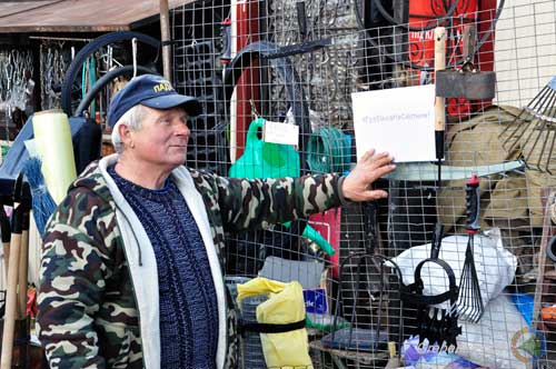 "Народний базарком" Гребінки, Шкляренко Володимир