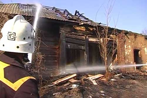 Пирятинщина у вогні. За один день згоріло 4 будівлі