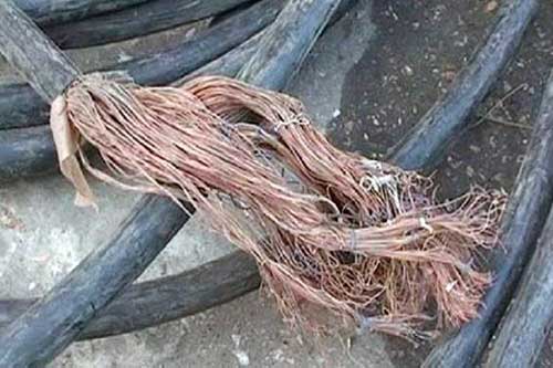 23-річний раніше судимий житель Гребінки «погорів» на крадіжці кабелю лінії зв’язку