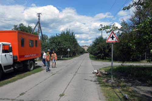  У Гребінці на вулицях з'явилися нові дорожні знаки