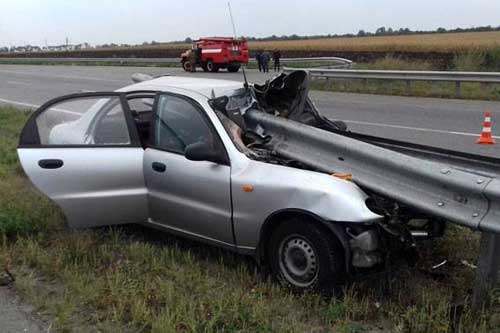 На Полтавщині унаслідок ДТП загинуло двоє чоловіків
