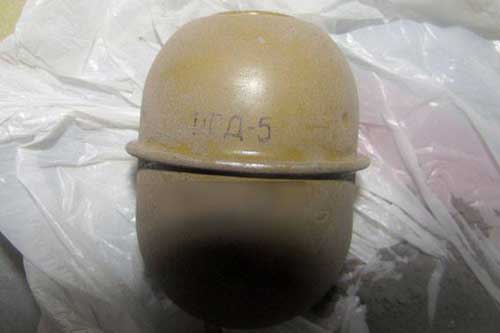 Поліцейські вилучили гранату і набої у жителя м. Гребінка