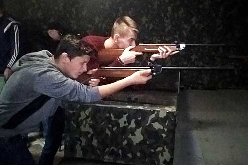 В Гребінці відбулася першість міста з кульової стрільби серед школярів