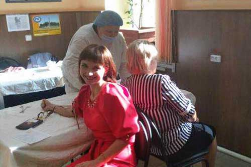 Працівники Гребінківського районного суду стали донорами крові 