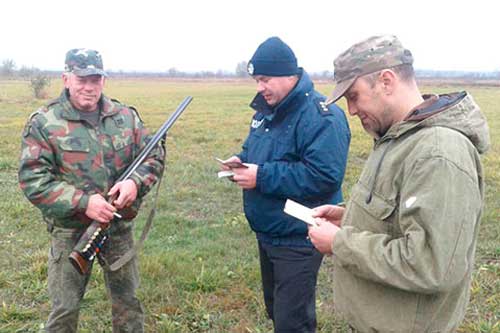 На Лубенщині правоохоронці та місцеві мисливці провели спільний рейд на території району
