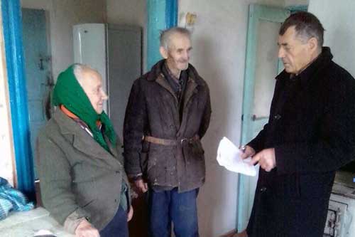 Виїзд «Мобільного соціального офісу» в с. Мар’янівка Гребінківського району