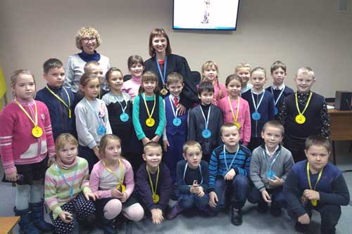 Для учнів 2 класу Гребінківської гімназії працівники суду провели квест-гру «Маленька Феміда»