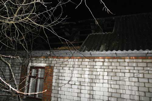 У Гребінці спалахнула пожежа в приватному житловому будинку