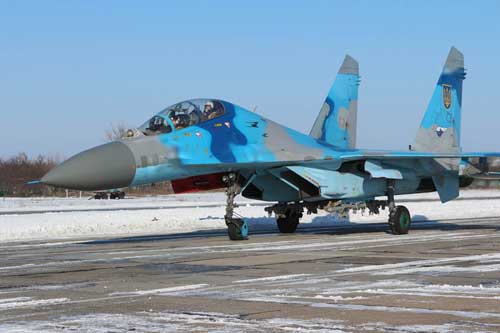 На Полтавщині в бригаді тактичної авіації відбулись командирські польоти