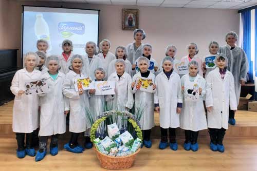 Для учнів Гребінківської школи № 4 провели професіографічну екскурсію на виробництво