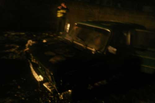 В Пирятині горів ВАЗ 