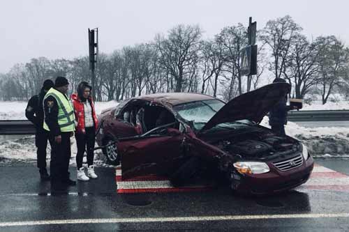  На Полтавщині сталась ДТП, у якій постраждали три людини