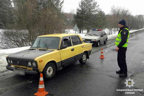 На Полтавщині інспектори групи реагування патрульної поліції оперативно розшукали викрадений автомобіль
