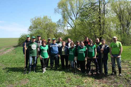 На території Гребінківського району проведено акцію "Ми садили ліс"