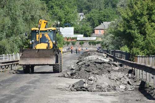 На Лубенщині почали реконструкцію мосту через Сулу