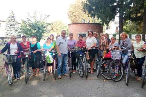 Велосипедний парк Гребінківського районного територіального центру оновлено