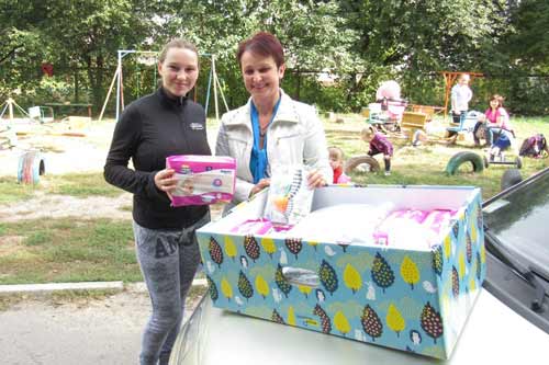 На Гребінківщині п'ять породіль отримали “пакунок малюка” 