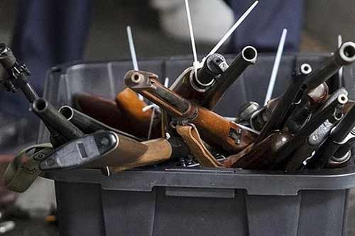 На Полтавщині упродовж двох тижнів добровільної здачі зброї громадяни здали 158 одиниць зброї 