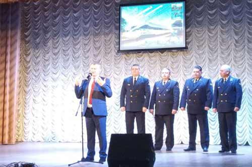 У Гребінці з нагоди професійного свята відзначено нагородами найкращих залізничників